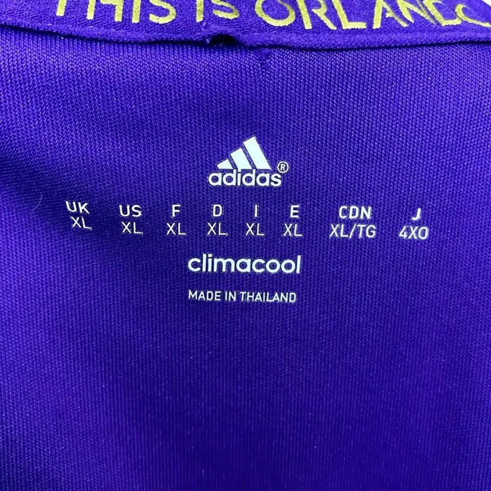 NWOT adidas Orlando City Soccer Jersey xl